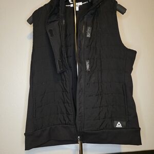 Reebok Black Padded Vest Large